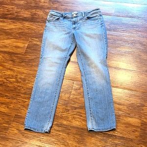 Curvy Straight Loft Jeans size 8/29